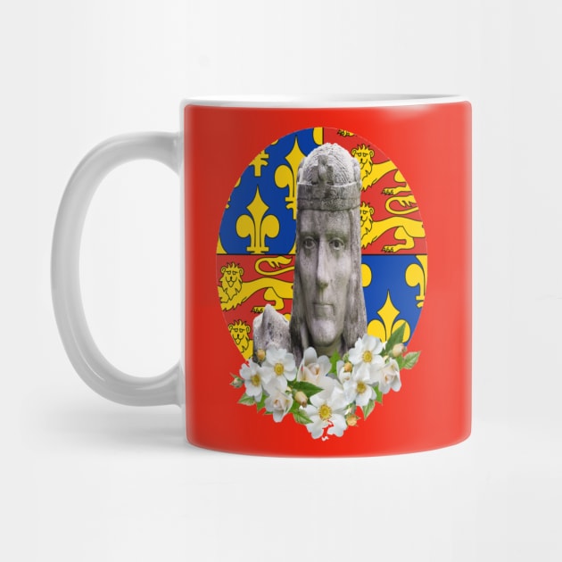 Richard III White Rose Plantagenet Coat of Arms by radiogalaxy